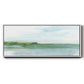 Green Ribbon Coast II - Floater Framed Canvas Print