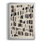Chalk and Flint I - Modern Framed Canvas Print