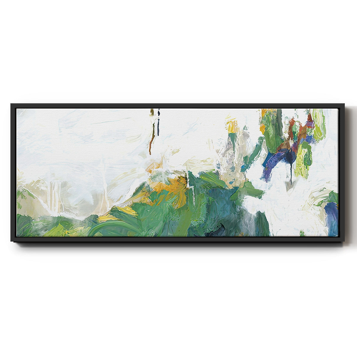 Hints of Spring - Floater Framed Canvas Print