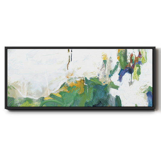 Hints of Spring  - Floater Framed Canvas Print