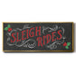 Sleigh Rides - Floater Framed Canvas Print