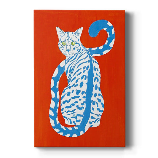 Complementary House Cat II - Canvas Art Print