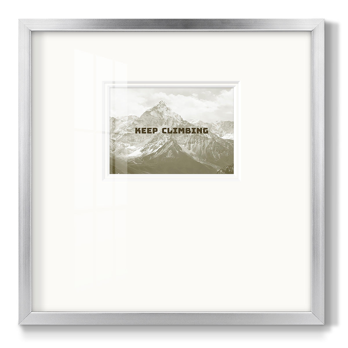 Bro-Inspo VIII - Double Matboard Framed Print