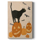 Pumpkin Patch Cats I Premium Gallery Wrapped Canvas - Ready to Hang