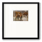 Longhorns - Double Matboard Framed Print