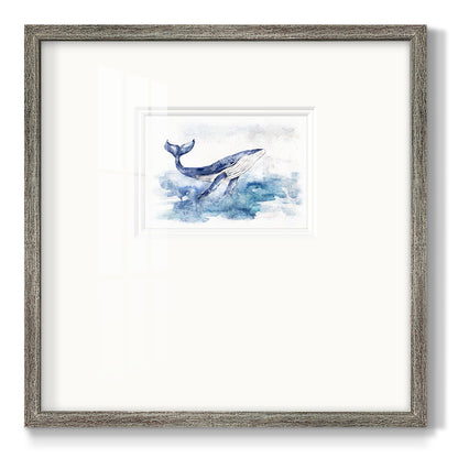 Beautiful Breach Premium Framed Print Double Matboard