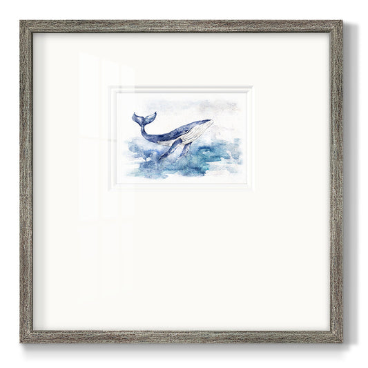 Beautiful Breach Premium Framed Print Double Matboard