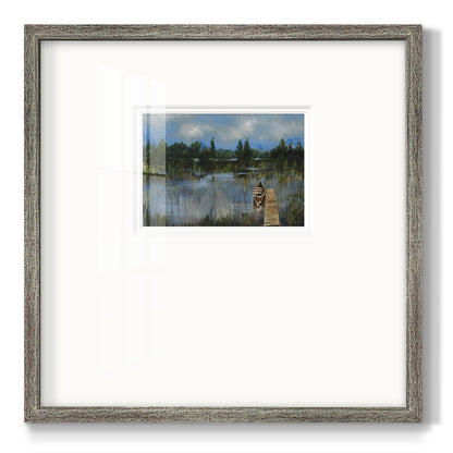 A Quiet Place Premium Framed Print Double Matboard