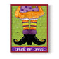 Trick or Treat - Restickable Framed Art Print