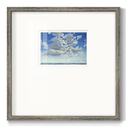 Cloudscape Premium Framed Print Double Matboard