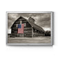 Modern Barn III - Modern Framed Canvas Print