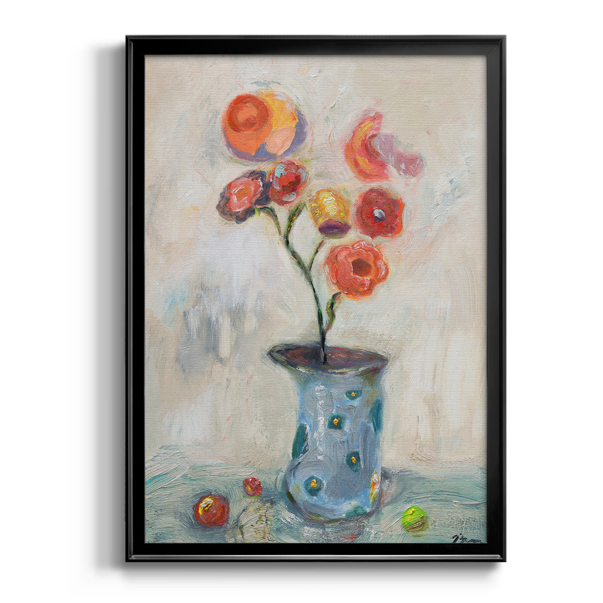 Fruit of Life - Modern Framed Canvas Print