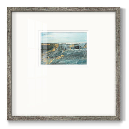 Flow of Love in Ocean I Premium Framed Print Double Matboard