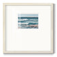 Ocean Breakers I Premium Framed Print Double Matboard