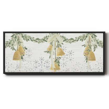 Holiday Bells - Floater Framed Canvas Print