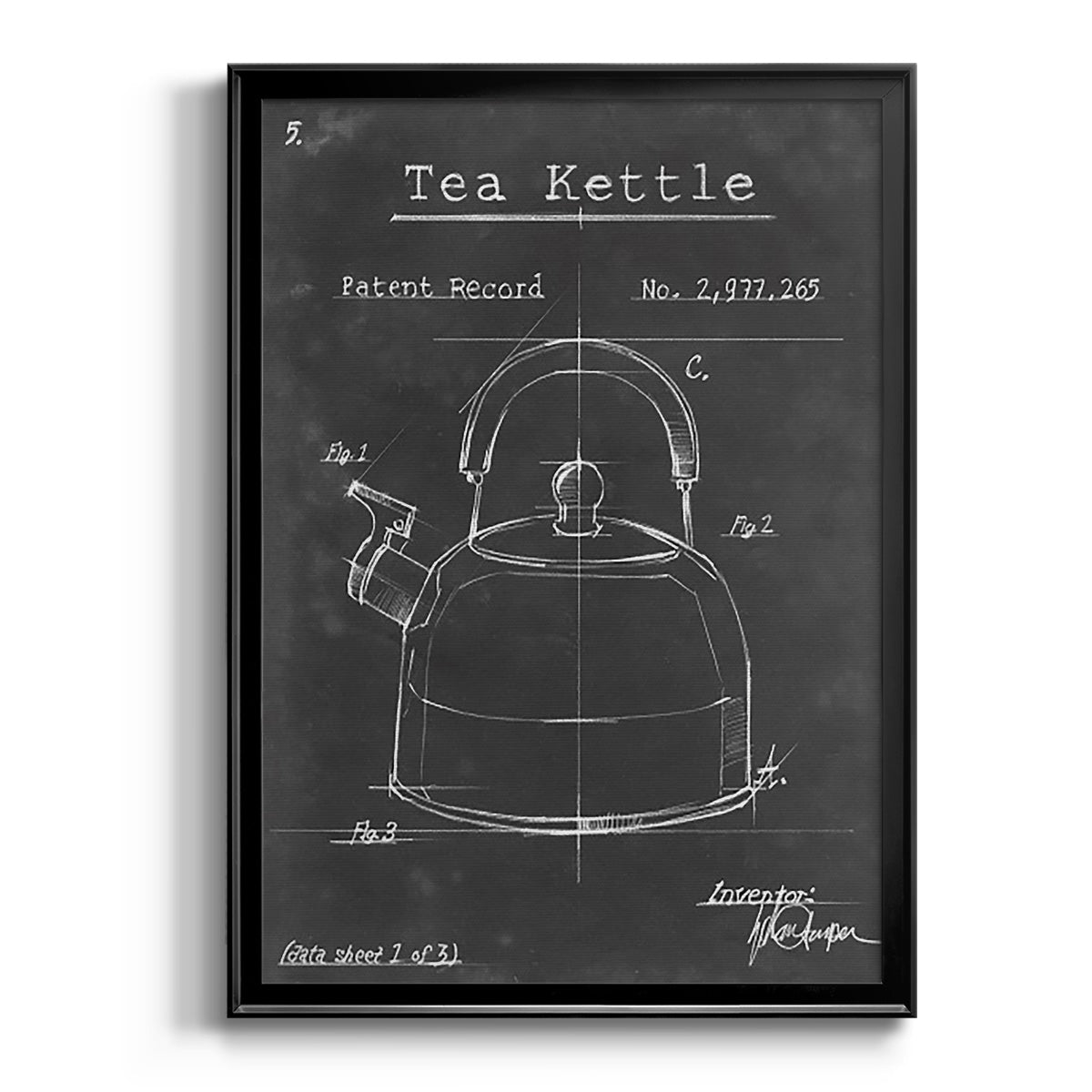 Morning Routine V - Modern Framed Canvas Print