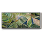 Sun Tipped Tropicals - Floater Framed Canvas Print