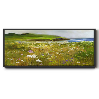 Montara Bluffs - Floater Framed Canvas Print