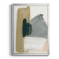 Marble Block Symmetry II - Modern Framed Canvas Print