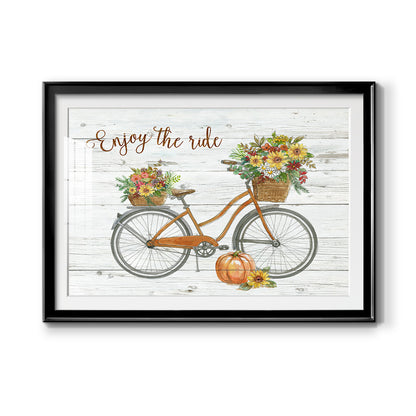 Harvest Bike - Modern Framed Art Print