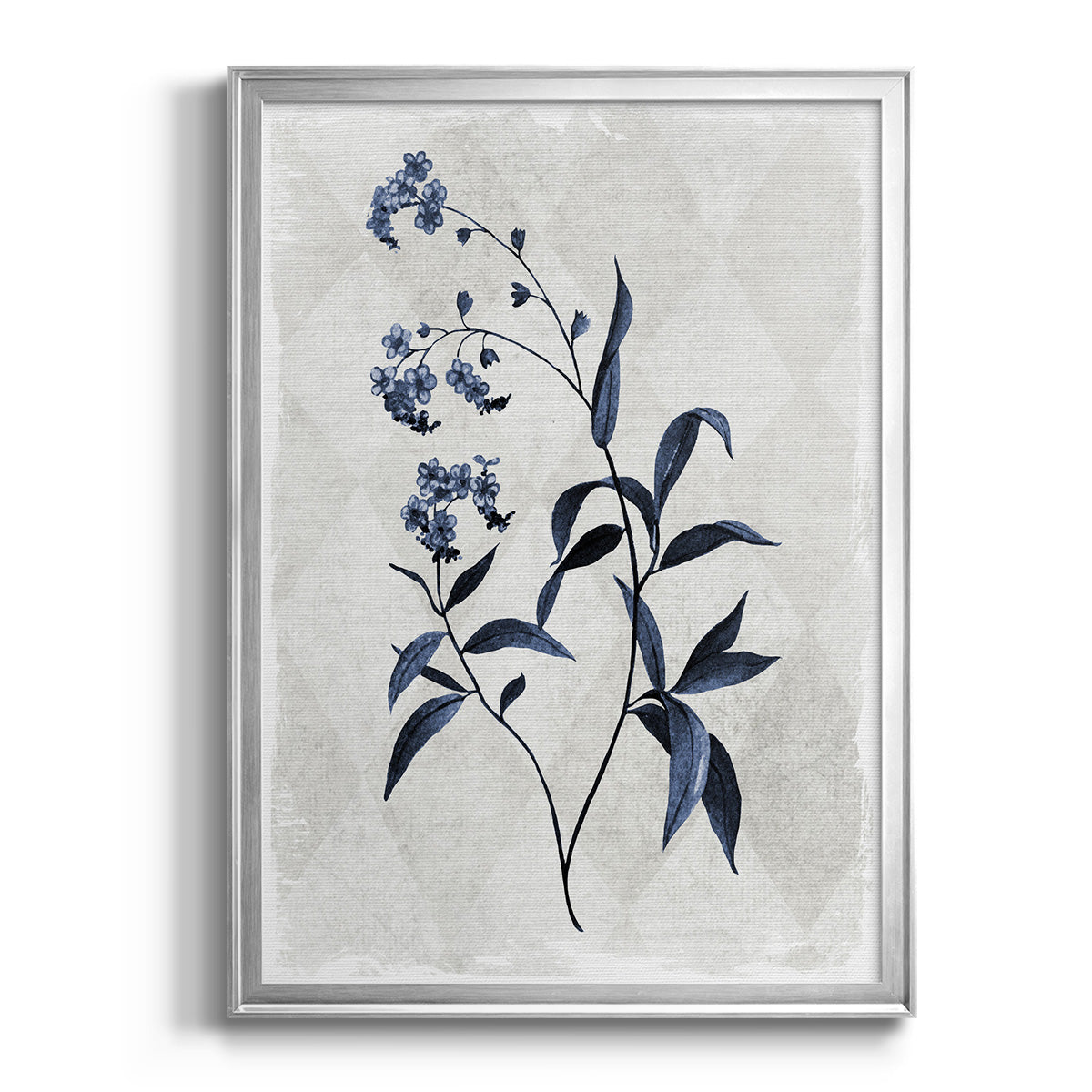 Harlequin Botanical I - Modern Framed Canvas Print