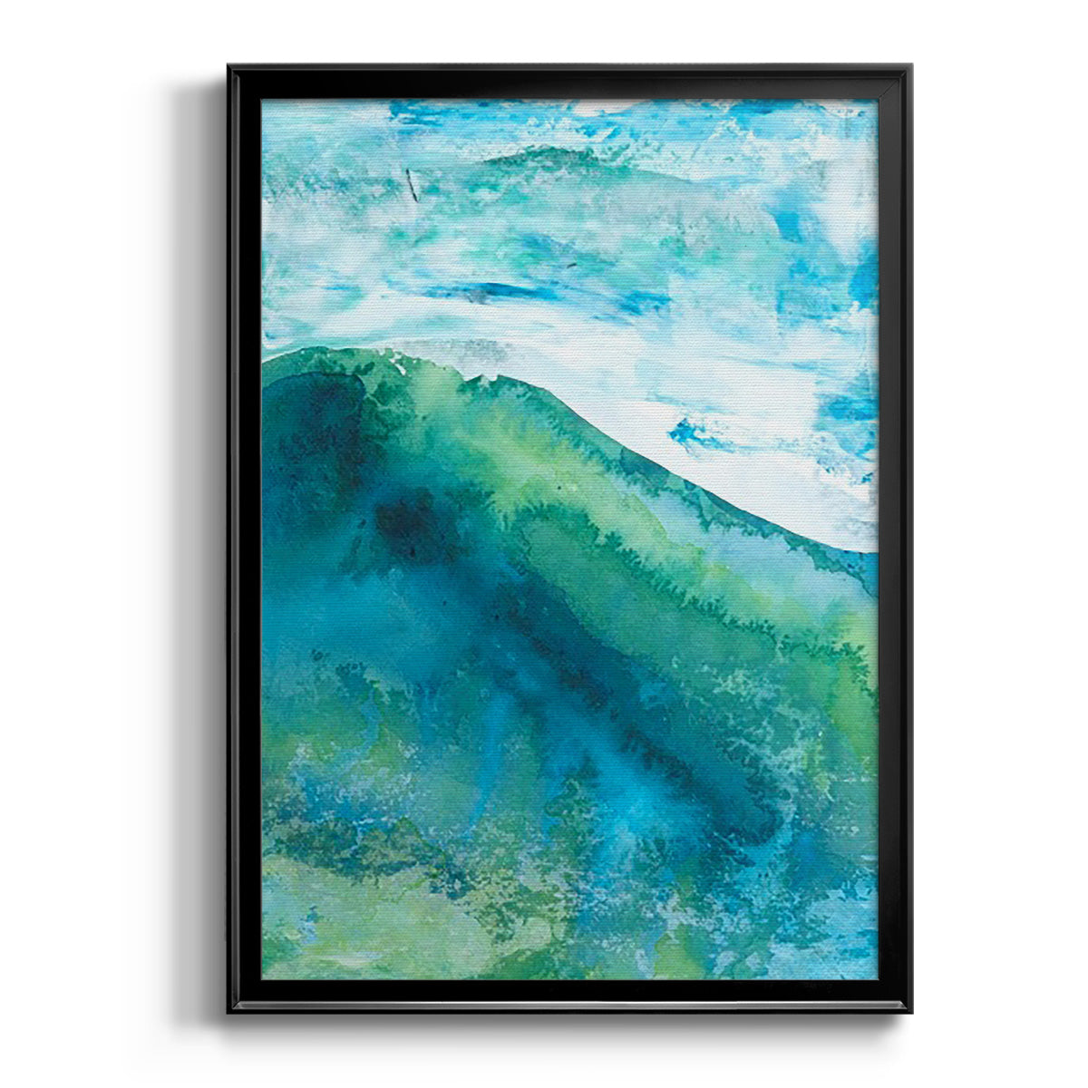 New Air I - Modern Framed Canvas Print