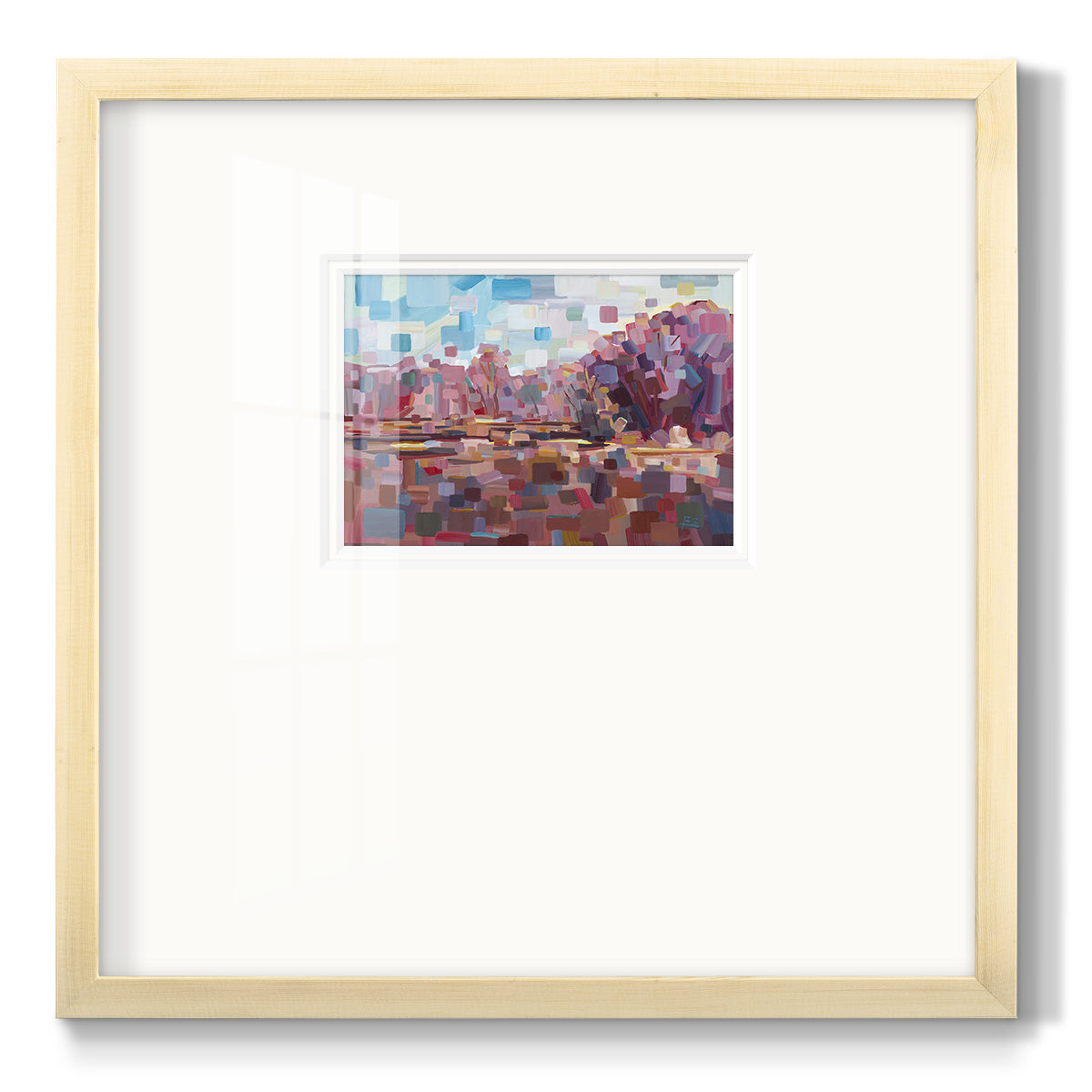 Pretty in Pink - Double Matboard Framed Print