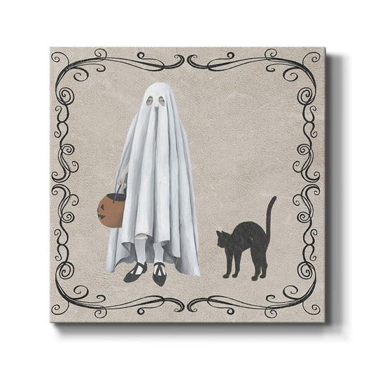 Vintage Halloween Collection F-Premium Gallery Wrapped Canvas - Ready to Hang