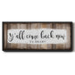 Y'all Come Back Now - Floater Framed Canvas Print