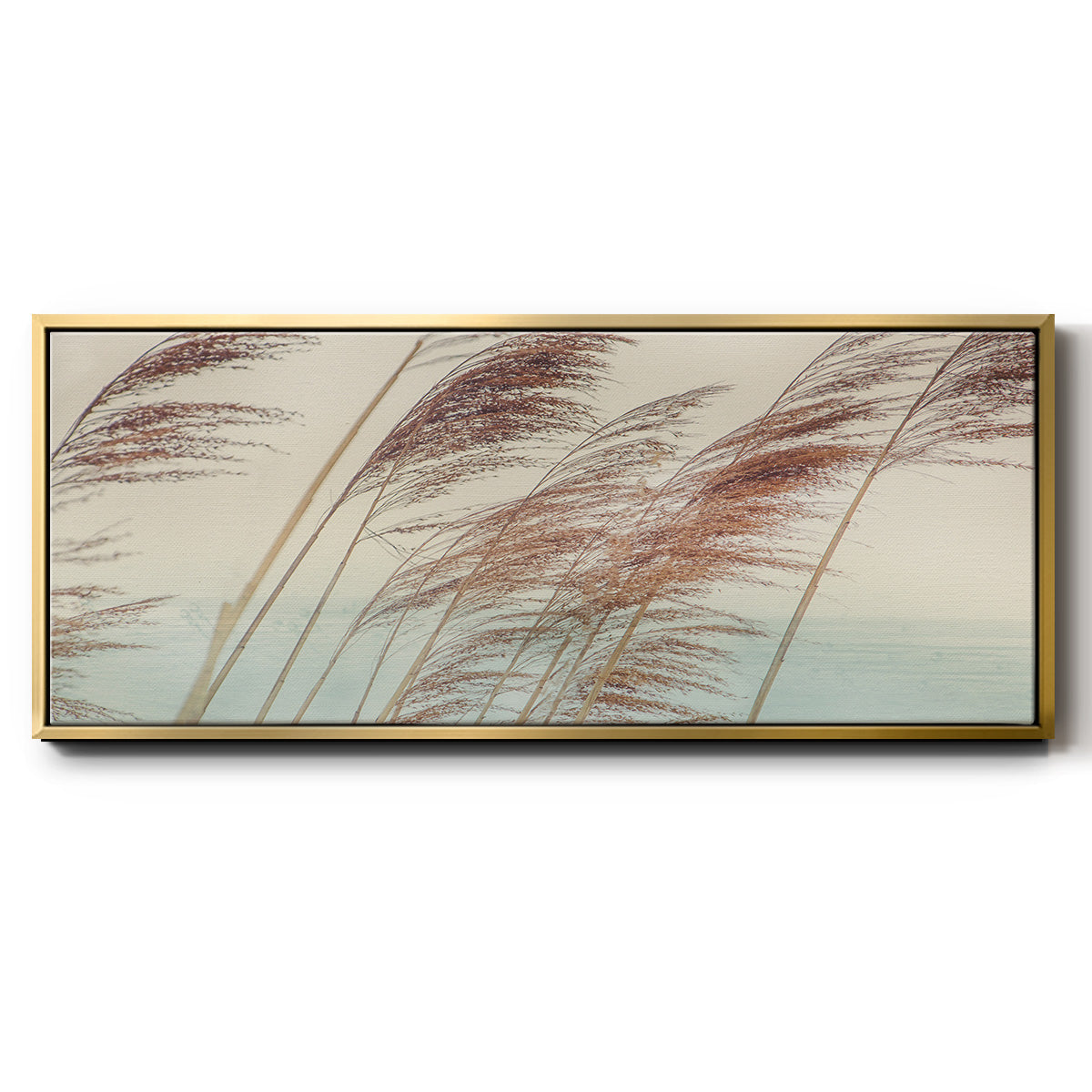 Windy II - Floater Framed Canvas Print