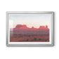 Red Rocks at Dusk II - Modern Framed Art Print