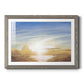 Luminous Waters III - Barnwood Framed Art Print