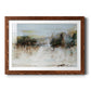 Wintery Horizon I - Barnwood Framed Art Print