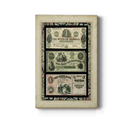 Money, Money, Money I - Canvas Art Print