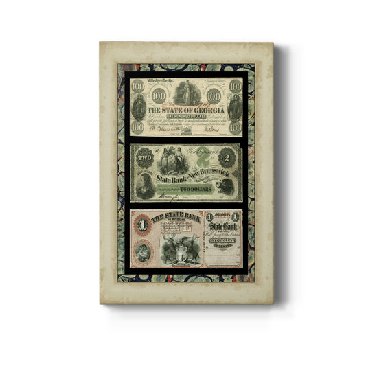 Money, Money, Money I - Canvas Art Print