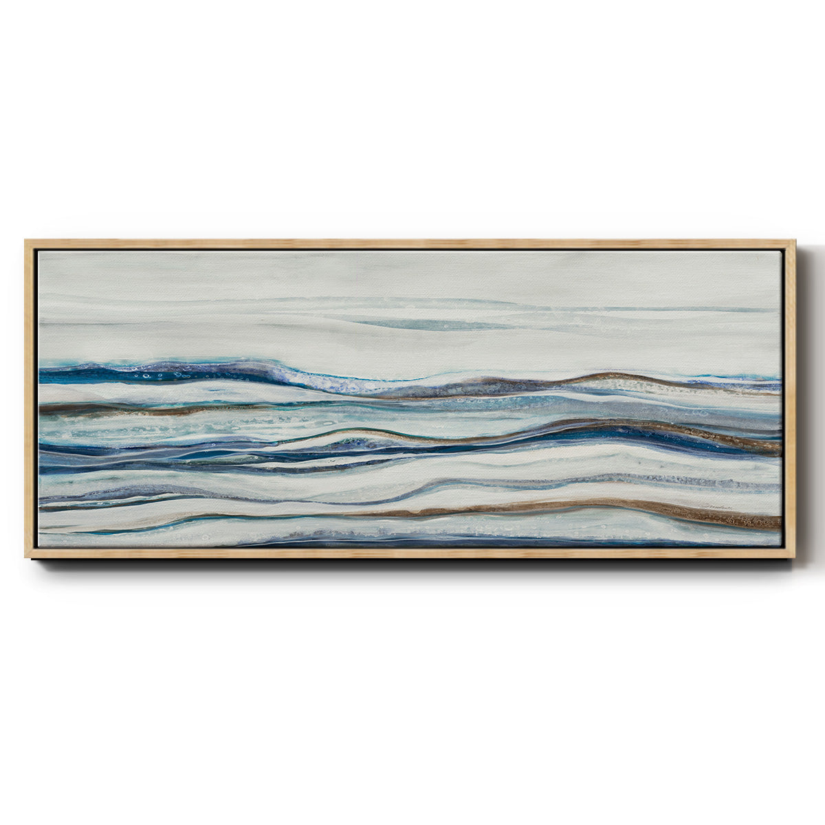 Shifting Sands - Floater Framed Canvas Print