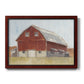 Rustic Red Barn II Premium Framed Canvas- Ready to Hang