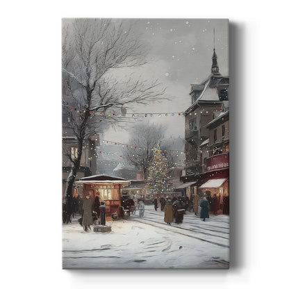 Chalk Promise of Pines - Canvas Art Print