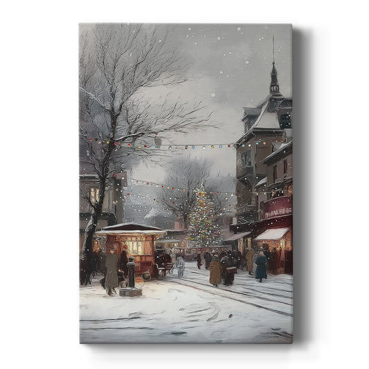 Chalk Promise of Pines - Canvas Art Print