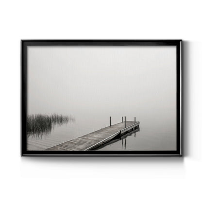 Morning Mist - Modern Framed Canvas Print