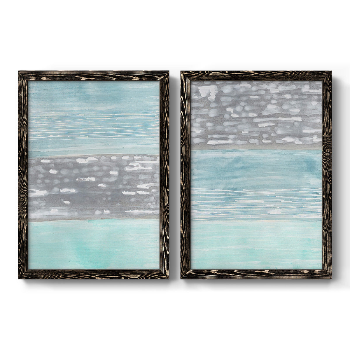 Hydrusphere I - Premium Framed Canvas 2 Piece Set - Ready to Hang