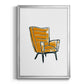 Take a Seat III - Modern Framed Canvas Print