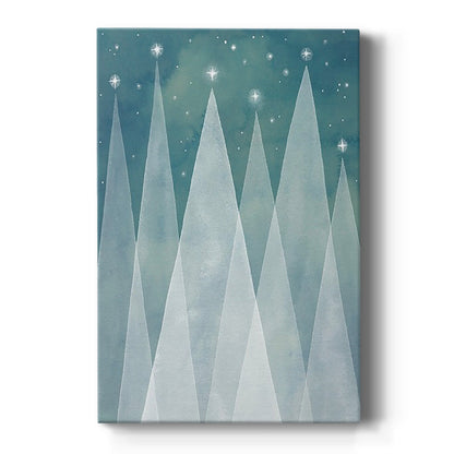 Mod Evergreens II - Canvas Art Print