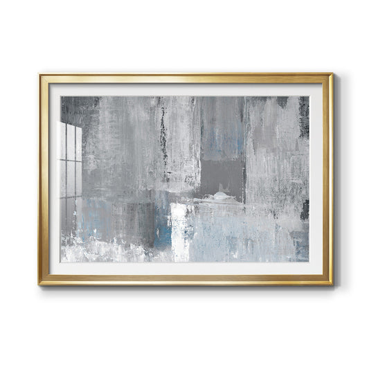 Tranquil Blues Premium Framed Print - Ready to Hang