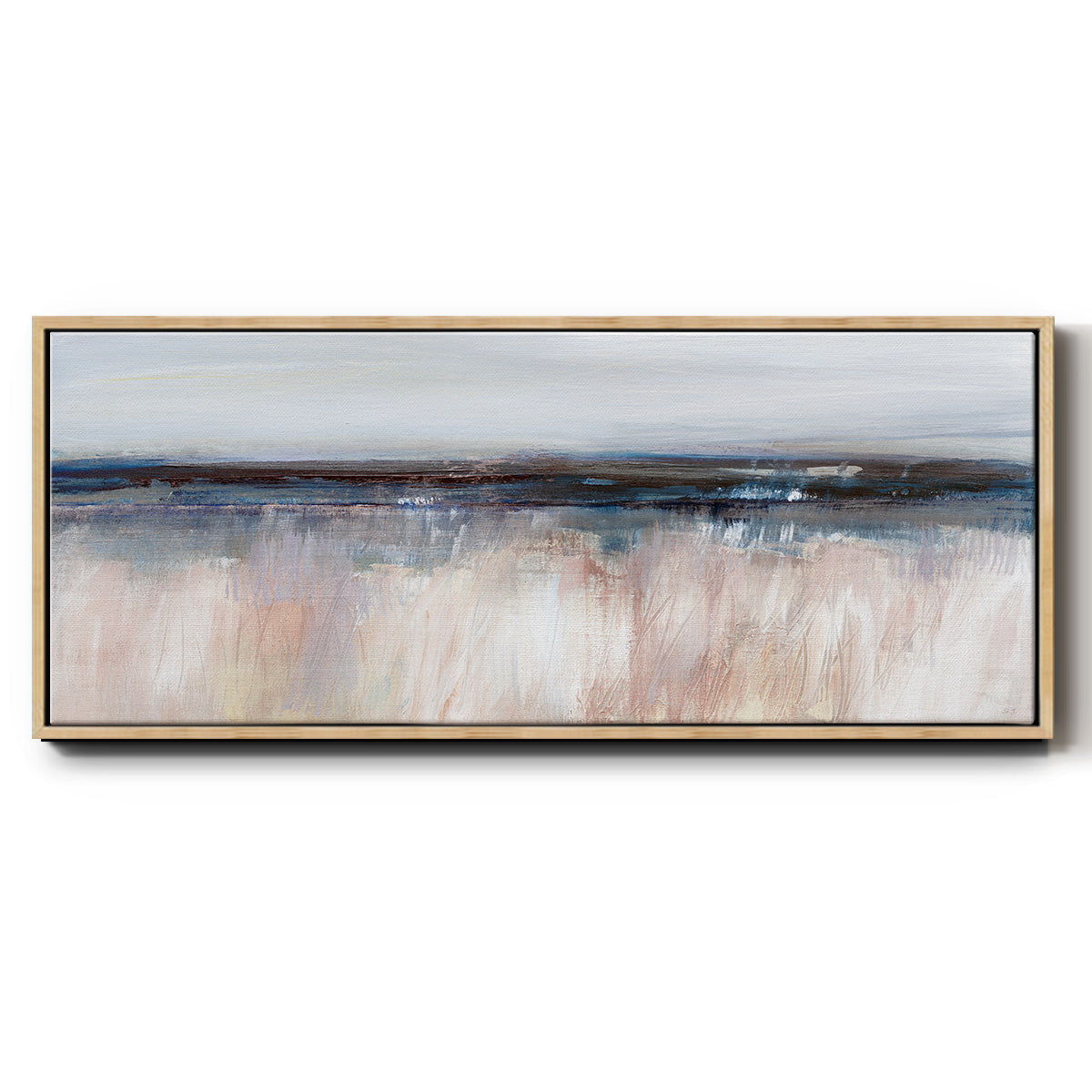 Tide at Dawn - Floater Framed Canvas Print