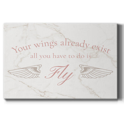 Wings Exist - Canvas Art Print