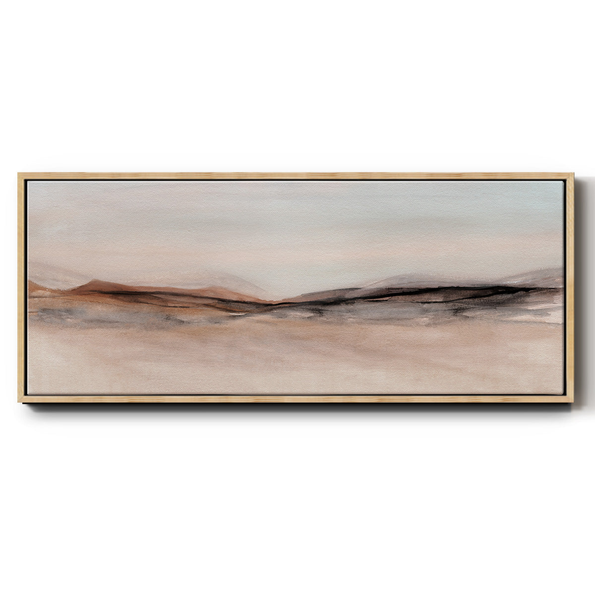 Near Frost Valley - Floater Framed Canvas Print