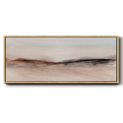 Near Frost Valley - Floater Framed Canvas Print