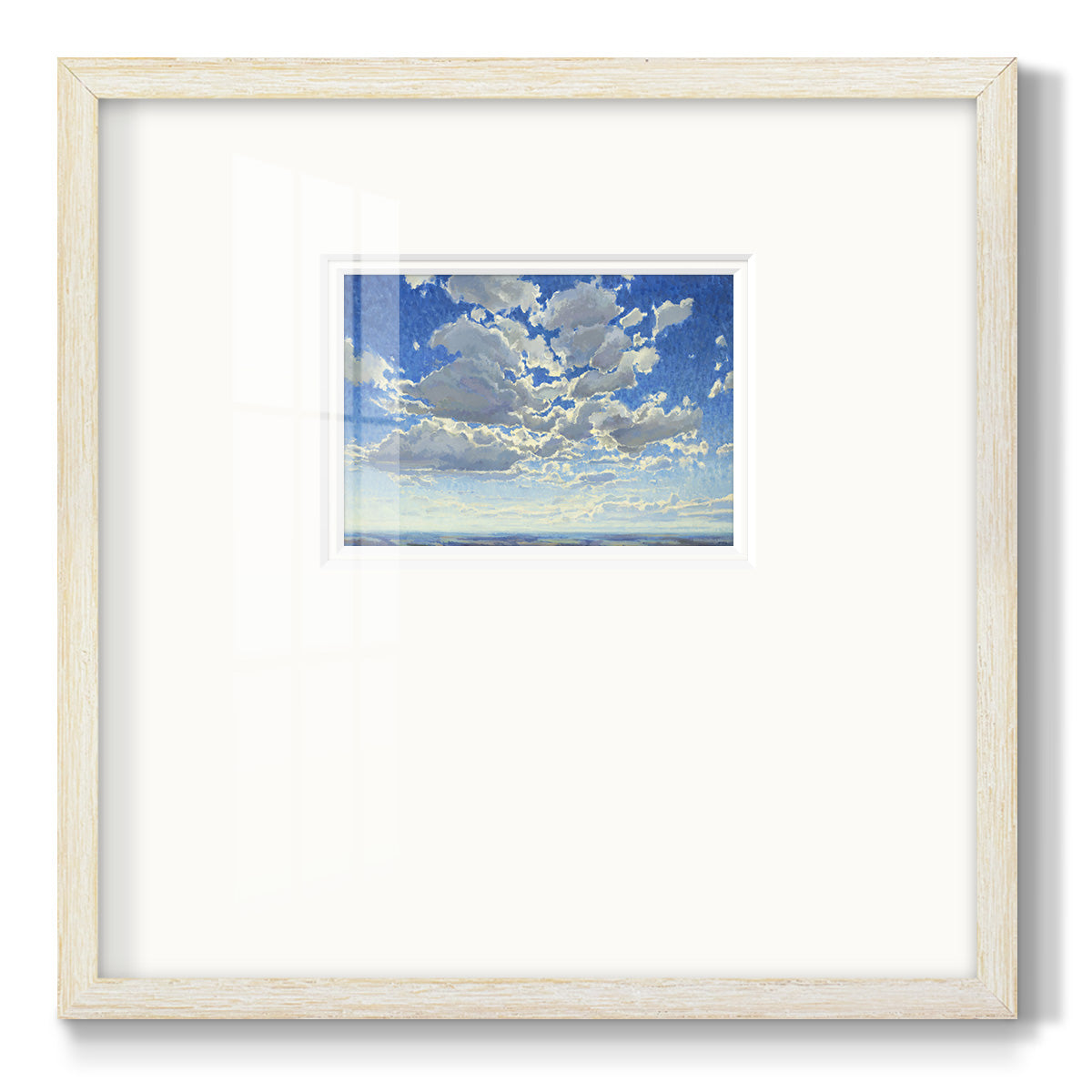 Cloudscape Premium Framed Print Double Matboard