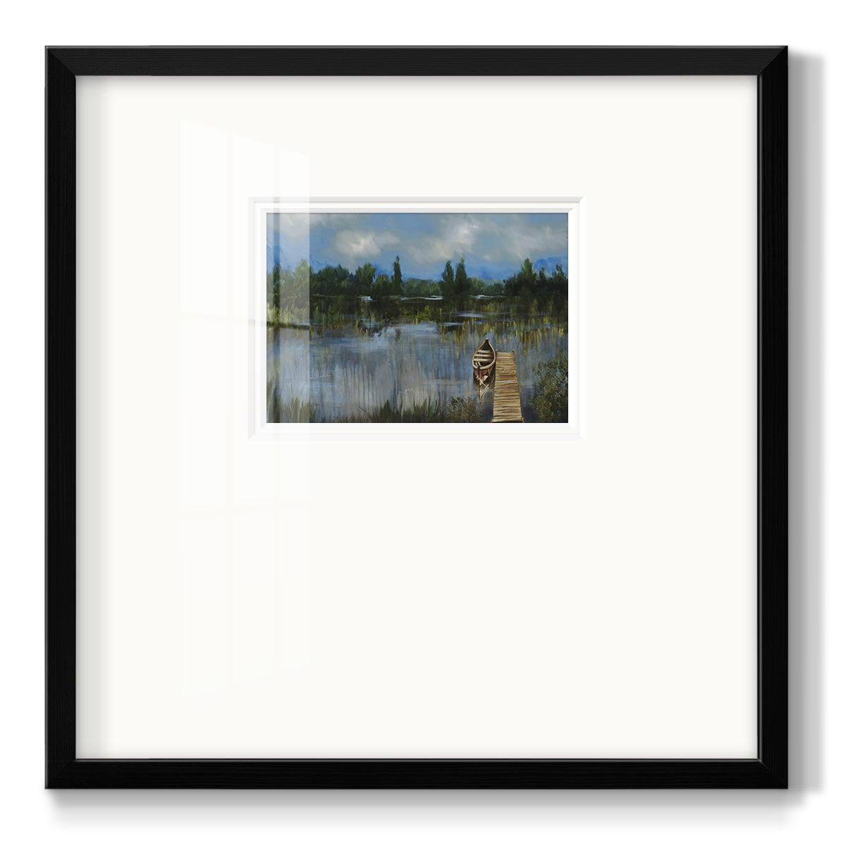 A Quiet Place - Double Matboard Framed Print